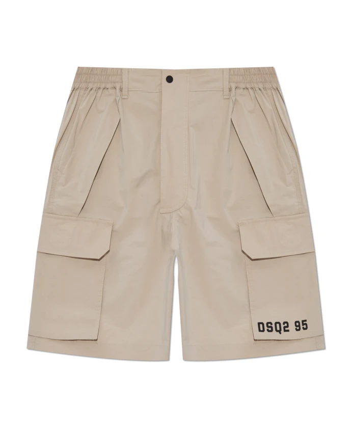 Шорты с принтом Dsquared2, бежевый
Шорты с принтом Dsquared2, бежевый