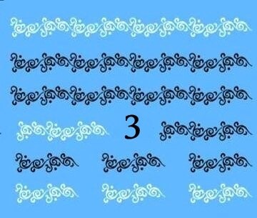 Водные наклейки на ногти – №3, inna
Водные наклейки на ногти – №3, inna