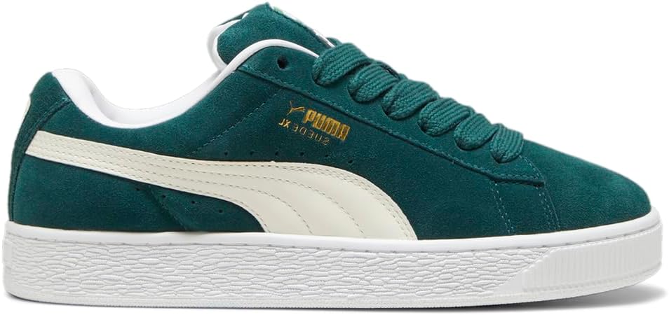 Мужские замшевые кроссовки PUMA с шнуровкой XL, повседневные - зеленые
Мужские замшевые кроссовки PUMA с шнуровкой XL, повседневные - зеленые