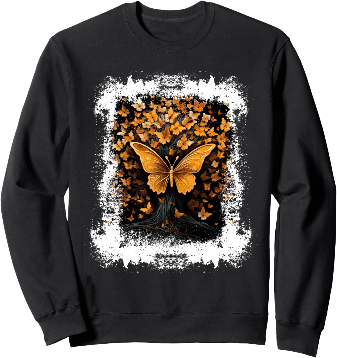 Осенняя толстовка с изображением осенних листьев, дерева и бабочки Autumn Design With Butterflies And Trees, черный
Осенняя толстовка с изображением осенних листьев, дерева и бабочки Autumn Design With Butterflies And Trees, черный