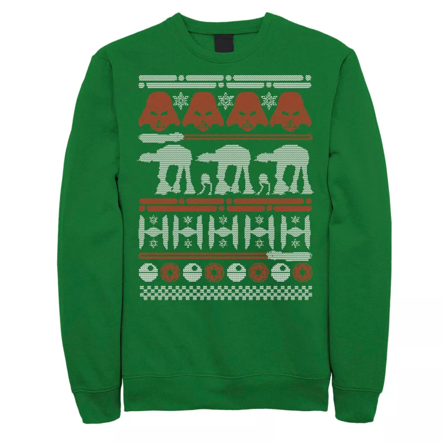 Мужской флисовый рождественский свитер в стиле «Звездные войны: Темная сторона уродливых» Licensed Character
Мужской флисовый рождественский свитер в стиле «Звездные войны: Темная сторона уродливых» Licensed Character