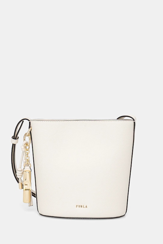 Кожаная сумка Furla, бежевый
Кожаная сумка Furla, бежевый