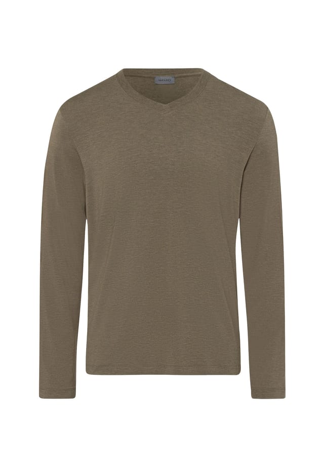 Повседневная рубашка с V-образным вырезом Hanro, мультиколор
Повседневная рубашка с V-образным вырезом Hanro, мультиколор