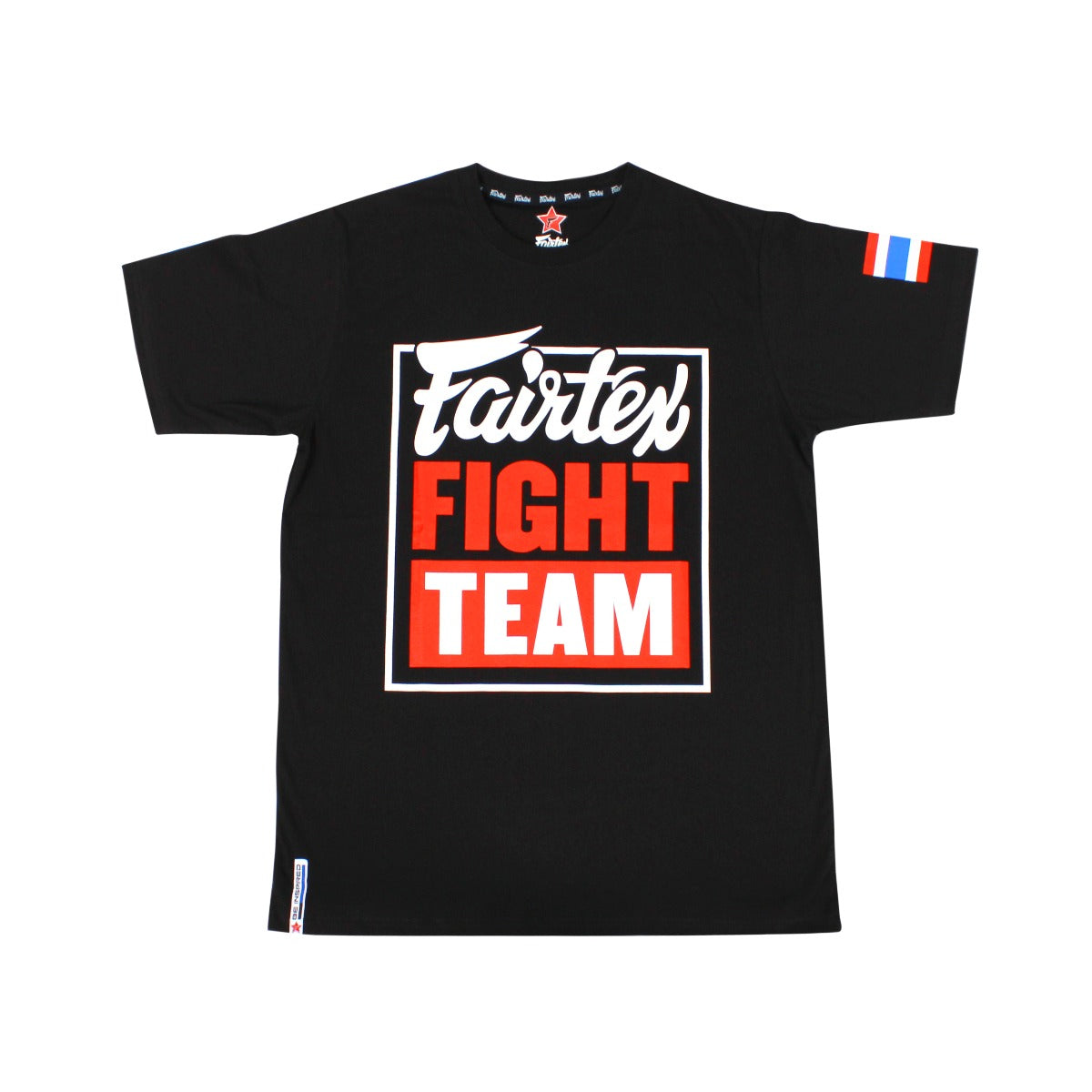 Футболка Fairtex T-Shirt Fight Team, черный/красный
Футболка Fairtex T-Shirt Fight Team, черный/красный