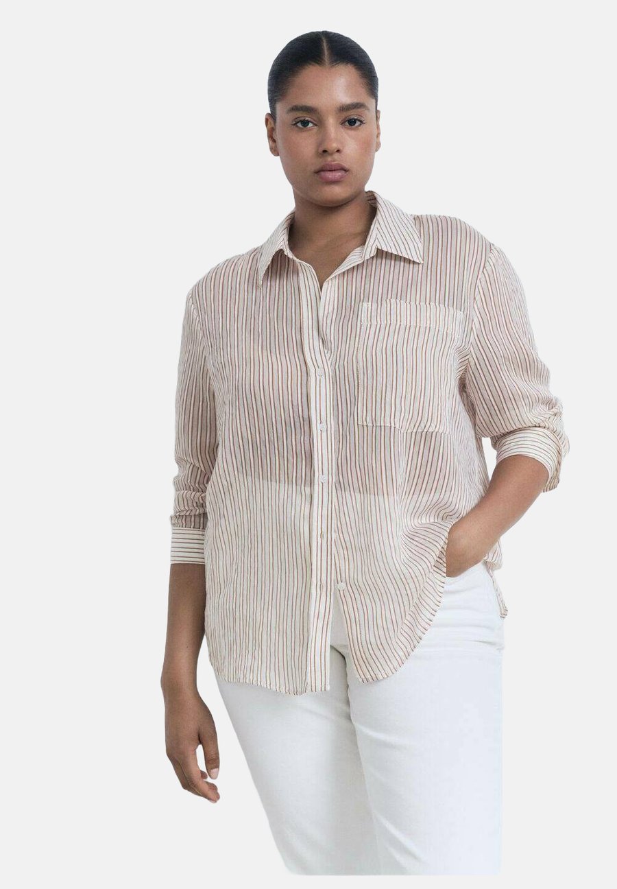 Блуза Mango Button-down blouse, Brown
Блуза Mango Button-down blouse, Brown