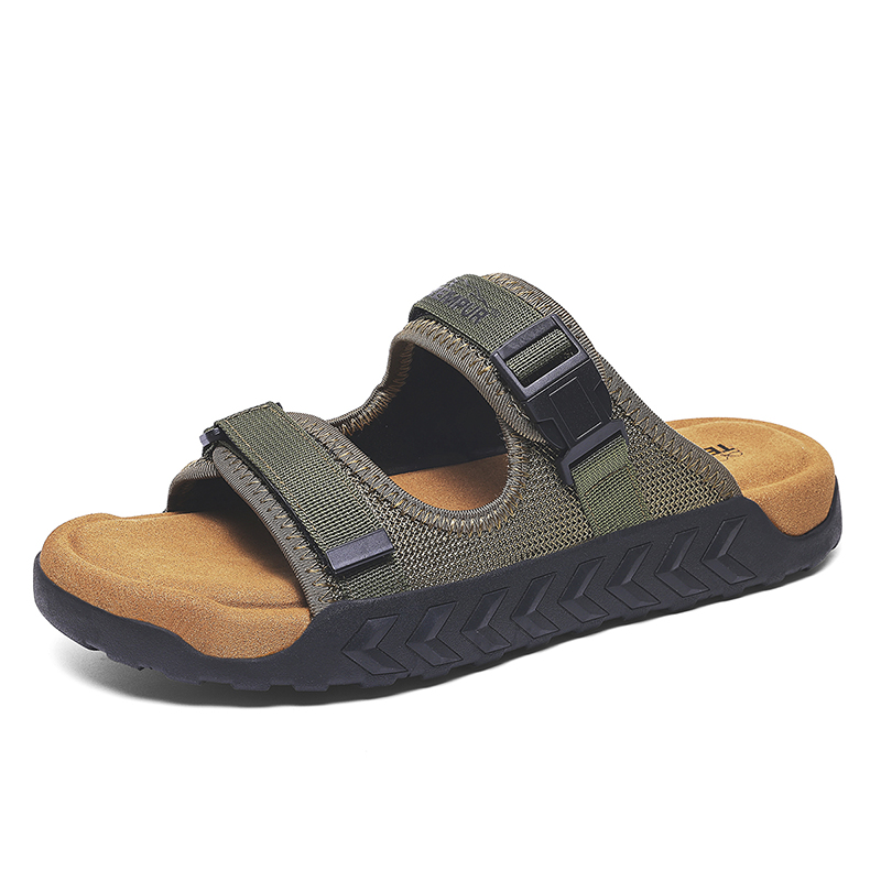 TEMPUR Тапочки-слайды мужские, устойчивые к истиранию, зеленые
TEMPUR Тапочки-слайды мужские, устойчивые к истиранию, зеленые