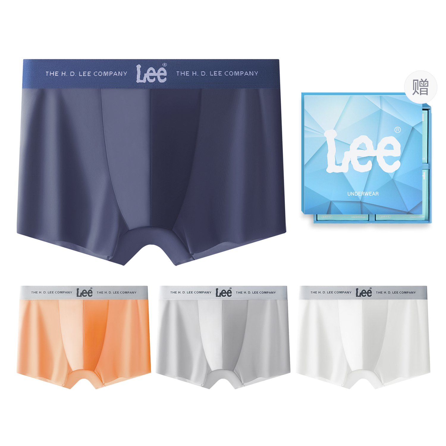 Lee Подарочный набор мужского белья 4 шт
Lee Подарочный набор мужского белья 4 шт
