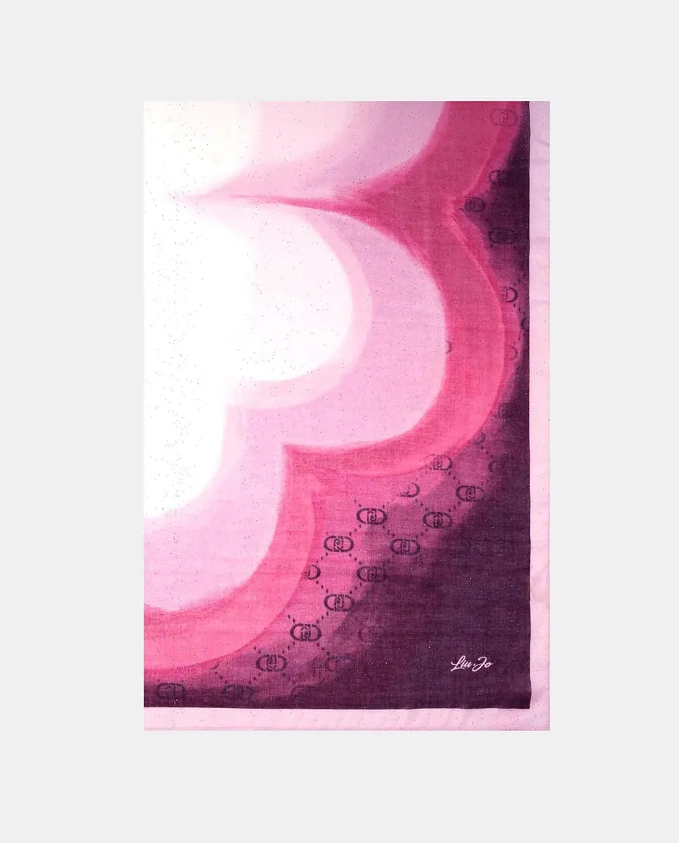 Клеверный шарф с разноцветными стразами Liujo, бордовый
Клеверный шарф с разноцветными стразами Liujo, бордовый