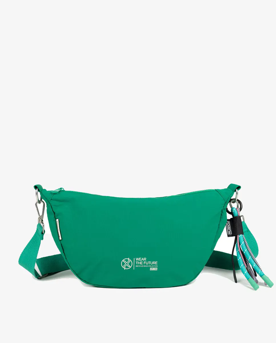 Сумка хобо из переработанного полиамида Munich, зеленый
Сумка хобо из переработанного полиамида Munich, зеленый