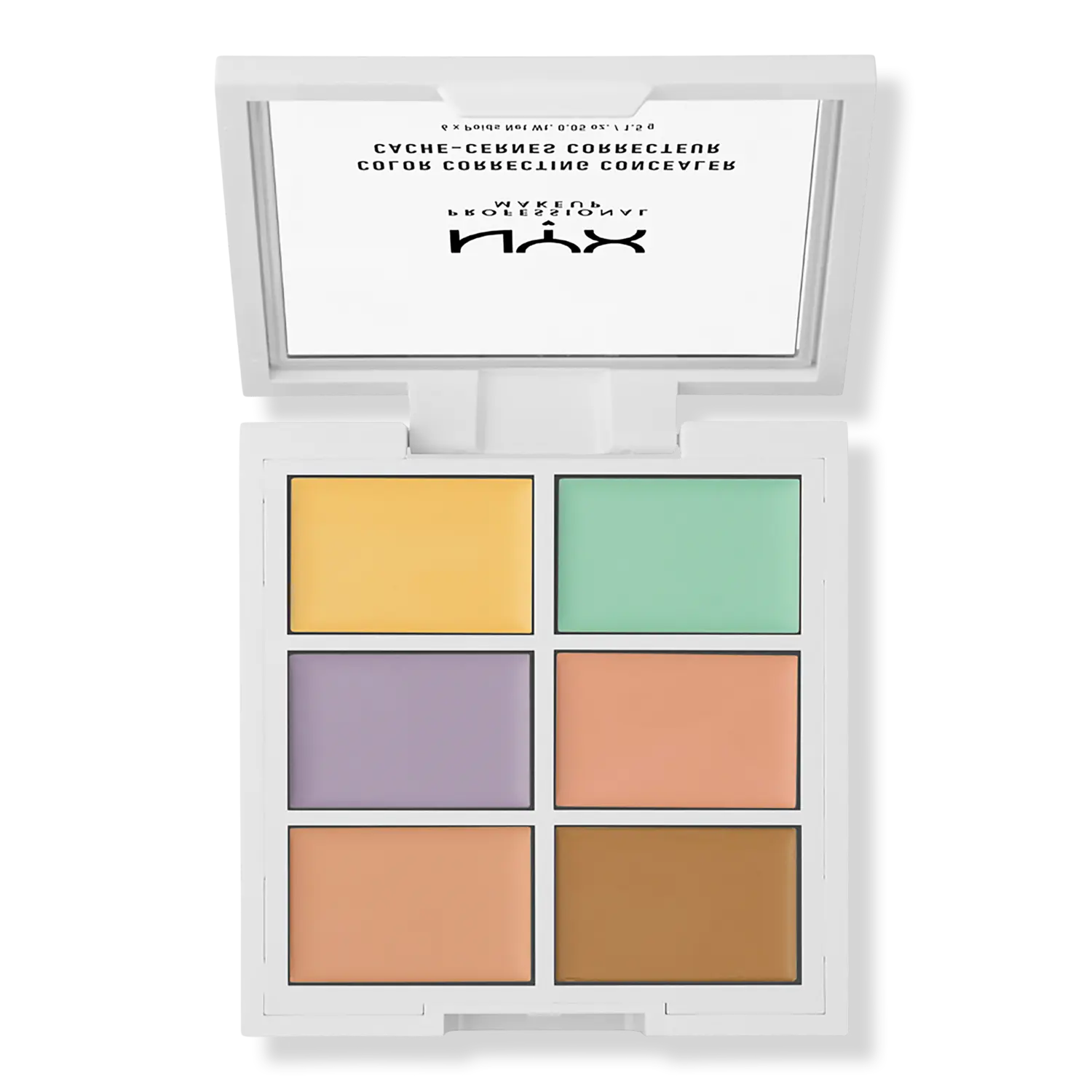 Палитра корректирующих консилеров 3C NYX Professional Makeup
Палитра корректирующих консилеров 3C NYX Professional Makeup