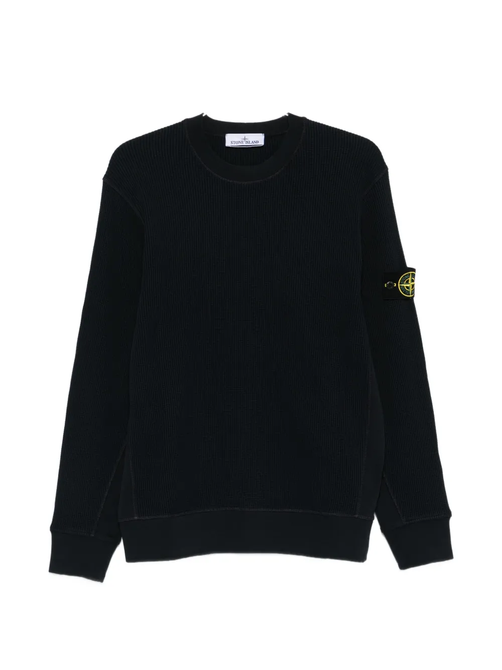 Свитер вафельной вязки Stone Island, синий
Свитер вафельной вязки Stone Island, синий