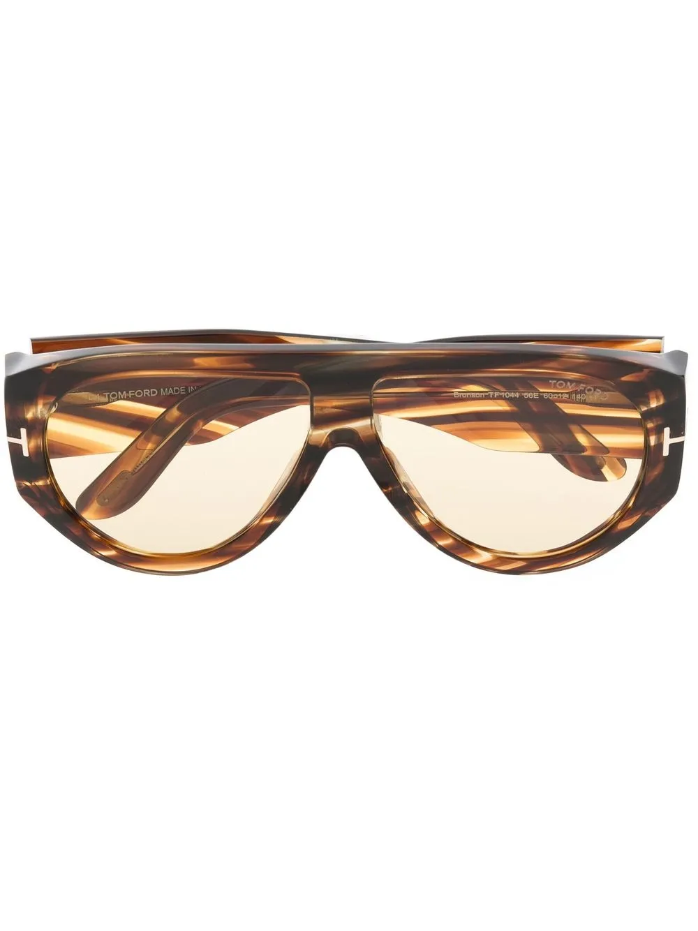 Солнцезащитные очки черепаховой расцветки TOM FORD Eyewear, коричневый
Солнцезащитные очки черепаховой расцветки TOM FORD Eyewear, коричневый