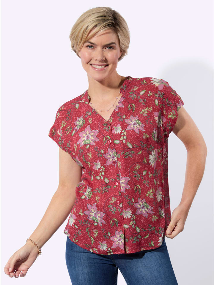 Блузка с короткими рукавами с принтом клубники и эвкалипта WITT WEIDEN
Блузка с короткими рукавами с принтом клубники и эвкалипта WITT WEIDEN