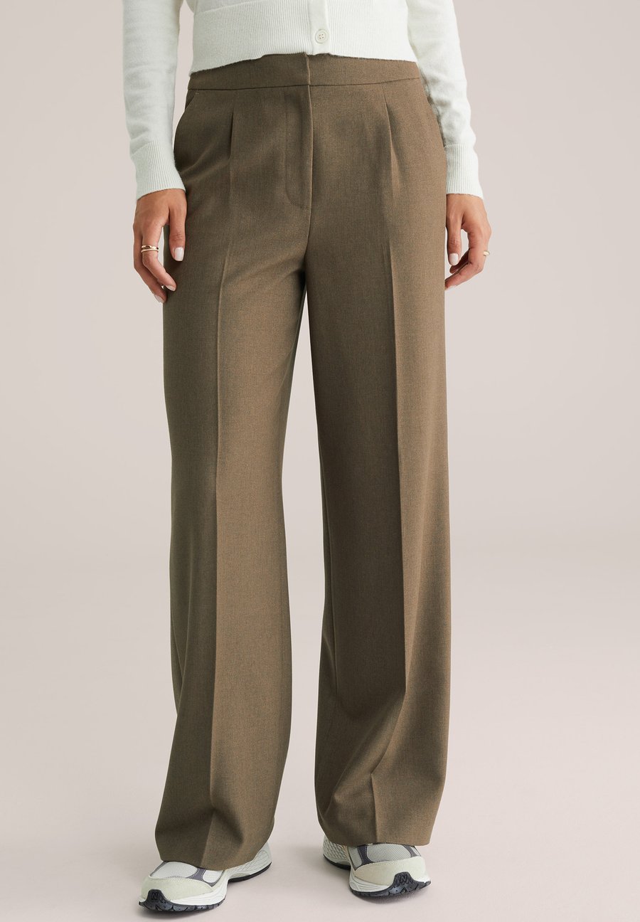 Брюки WE Fashion Trousers, Greyish Green/Metallic Green
Брюки WE Fashion Trousers, Greyish Green/Metallic Green