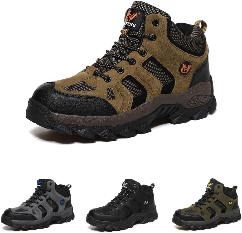 Мужские зимние ботинки ZDLJYL, легкие с противоскользящей подошвой, утепленные мехом, для холодной погоды, походные ботинки, коричневый
Мужские зимние ботинки ZDLJYL, легкие с противоскользящей подошвой, утепленные мехом, для холодной погоды, походные ботинки, коричневый