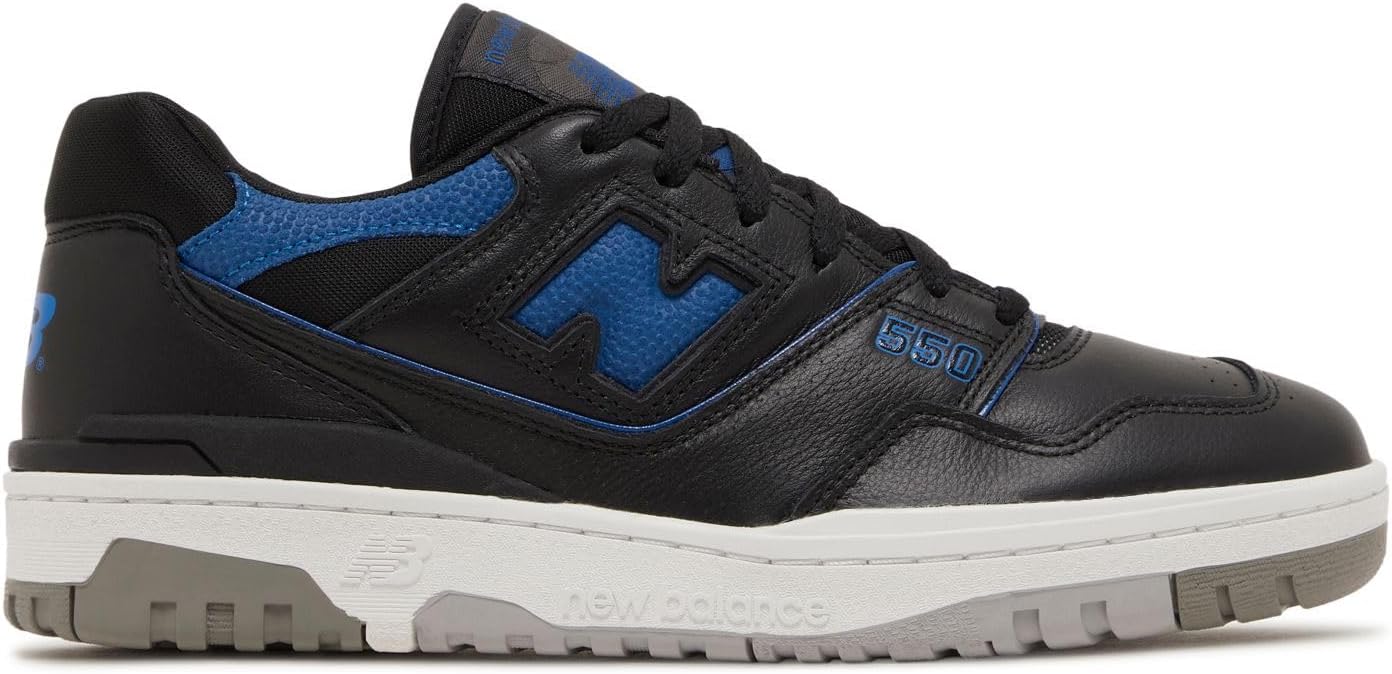 Мужские кроссовки New Balance 550, белый/черный/синий
Мужские кроссовки New Balance 550, белый/черный/синий