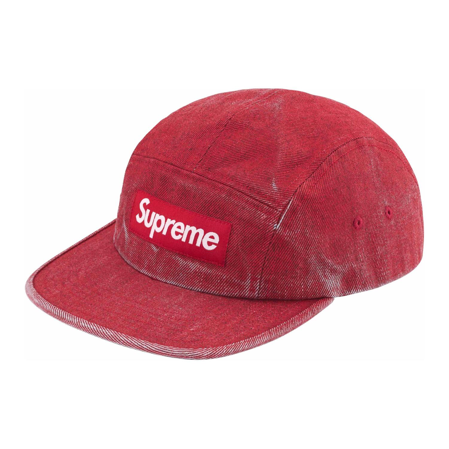 Supreme Кепка из покрытого денима Camp Cap, Red
Supreme Кепка из покрытого денима Camp Cap, Red