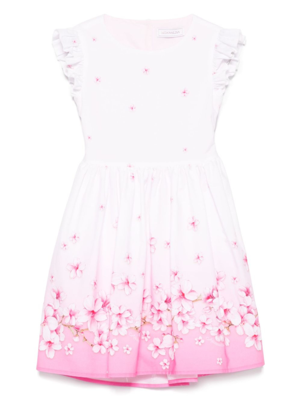 Monnalisa платье с цветочным принтом, белый
Monnalisa платье с цветочным принтом, белый
