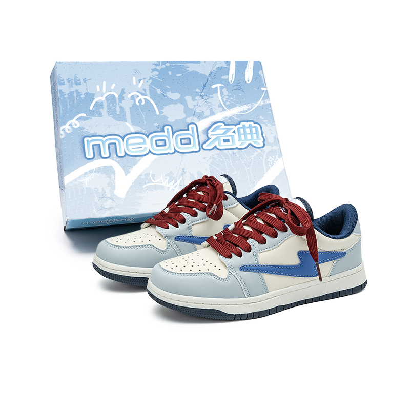 Medd Нескользящие легкие низкие скейтерские кроссовки унисекс в коробке синие, цвет Blue
Medd Нескользящие легкие низкие скейтерские кроссовки унисекс в коробке синие, цвет Blue