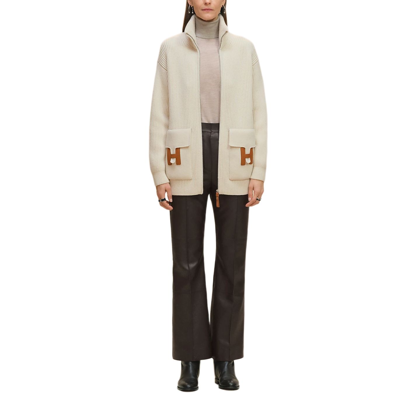 HERMES Куртка женская белая, White
HERMES Куртка женская белая, White