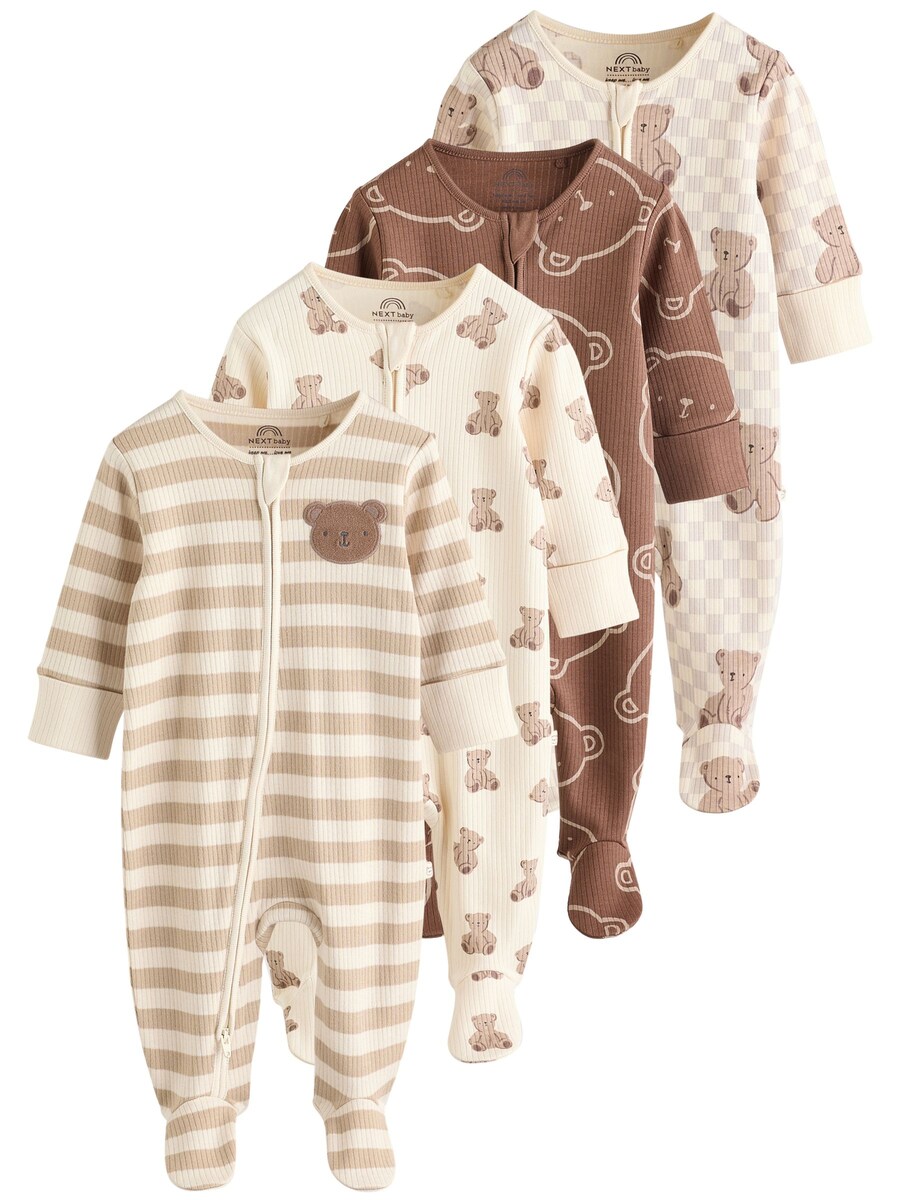 Пижама Next, светло-бежевый/коричневый/светло-коричневый
Пижама Next, светло-бежевый/коричневый/светло-коричневый