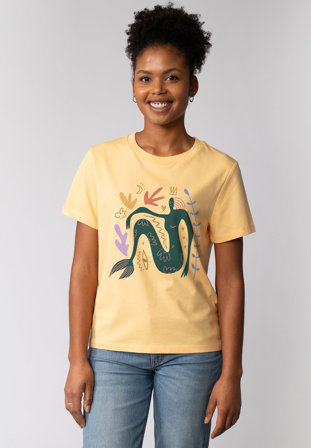 Футболка с принтом LO watapparel, желтый
Футболка с принтом LO watapparel, желтый