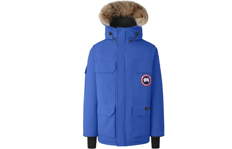Мужской пуховик Canada Goose, синий 
Мужской пуховик Canada Goose, синий