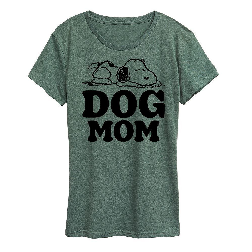 Женская футболка с рисунком Peanuts Snoopy Dog Mom Licensed Character, цвет Heather Green
Женская футболка с рисунком Peanuts Snoopy Dog Mom Licensed Character, цвет Heather Green