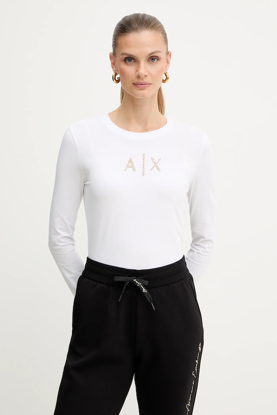 Лонгслив Armani Exchange, белый
Лонгслив Armani Exchange, белый