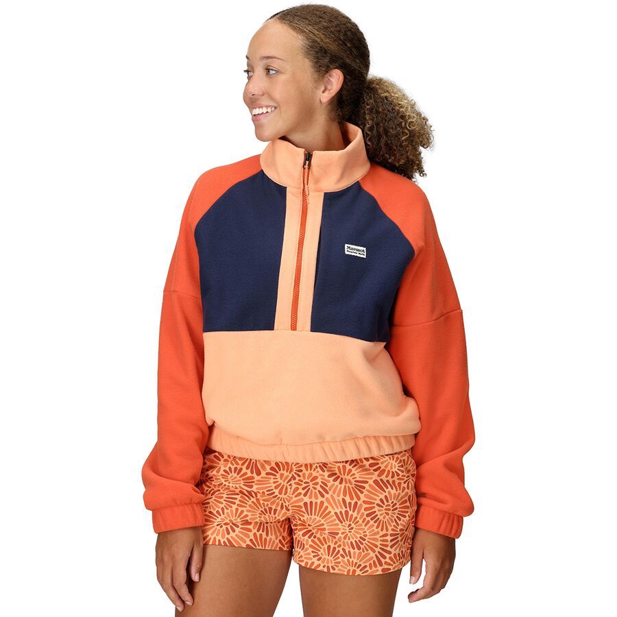 Куртка Marmot Retro Rocklin 1/2-Zip Marmot, Fresh Apricot/Arctic Navy/Gnger Blossom
Куртка Marmot Retro Rocklin 1/2-Zip Marmot, Fresh Apricot/Arctic Navy/Gnger Blossom
