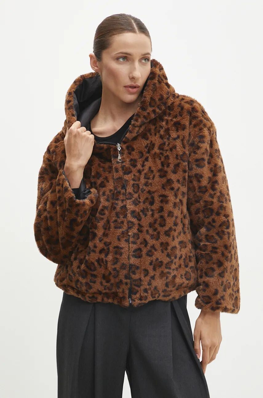 Двусторонняя куртка Answear Lab, коричневый
Двусторонняя куртка Answear Lab, коричневый