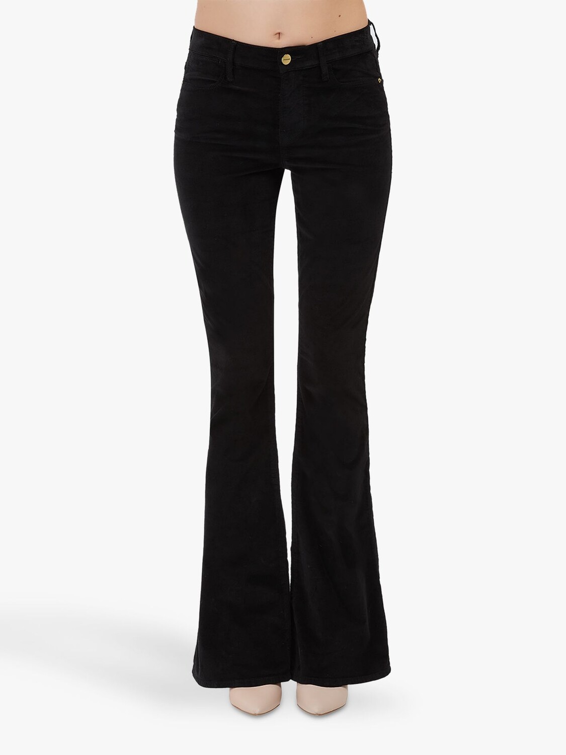 Джинсы FRAME Le High Flare, Нуар
Джинсы FRAME Le High Flare, Нуар