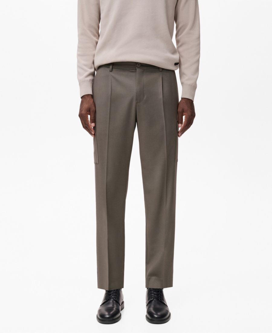 Мужские брюки-карго Slim Fit из термолита MANGO, Medium Brown
Мужские брюки-карго Slim Fit из термолита MANGO, Medium Brown