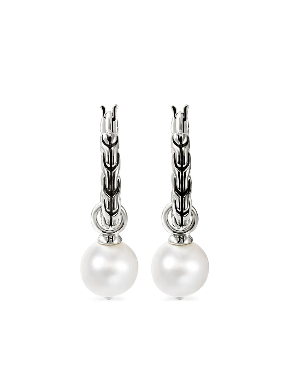 Серьги-кольца JH Essential с жемчугом John Hardy, серебяный
Серьги-кольца JH Essential с жемчугом John Hardy, серебяный