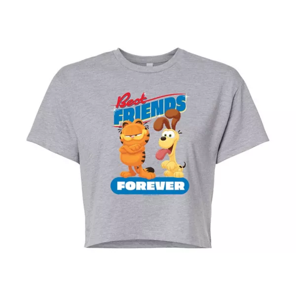 Укороченная футболка Juniors «Лучшие друзья навсегда» из фильма «Гарфилд» Licensed Character, серый
Укороченная футболка Juniors «Лучшие друзья навсегда» из фильма «Гарфилд» Licensed Character, серый