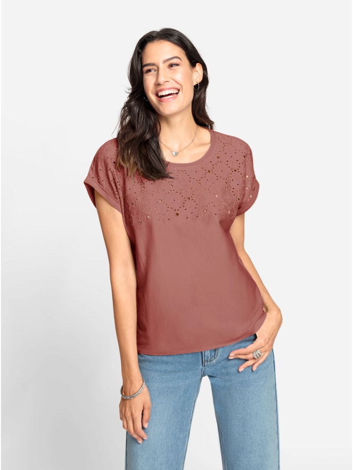 Рубашка с круглым вырезом из розового дерева WITT WEIDEN
Рубашка с круглым вырезом из розового дерева WITT WEIDEN