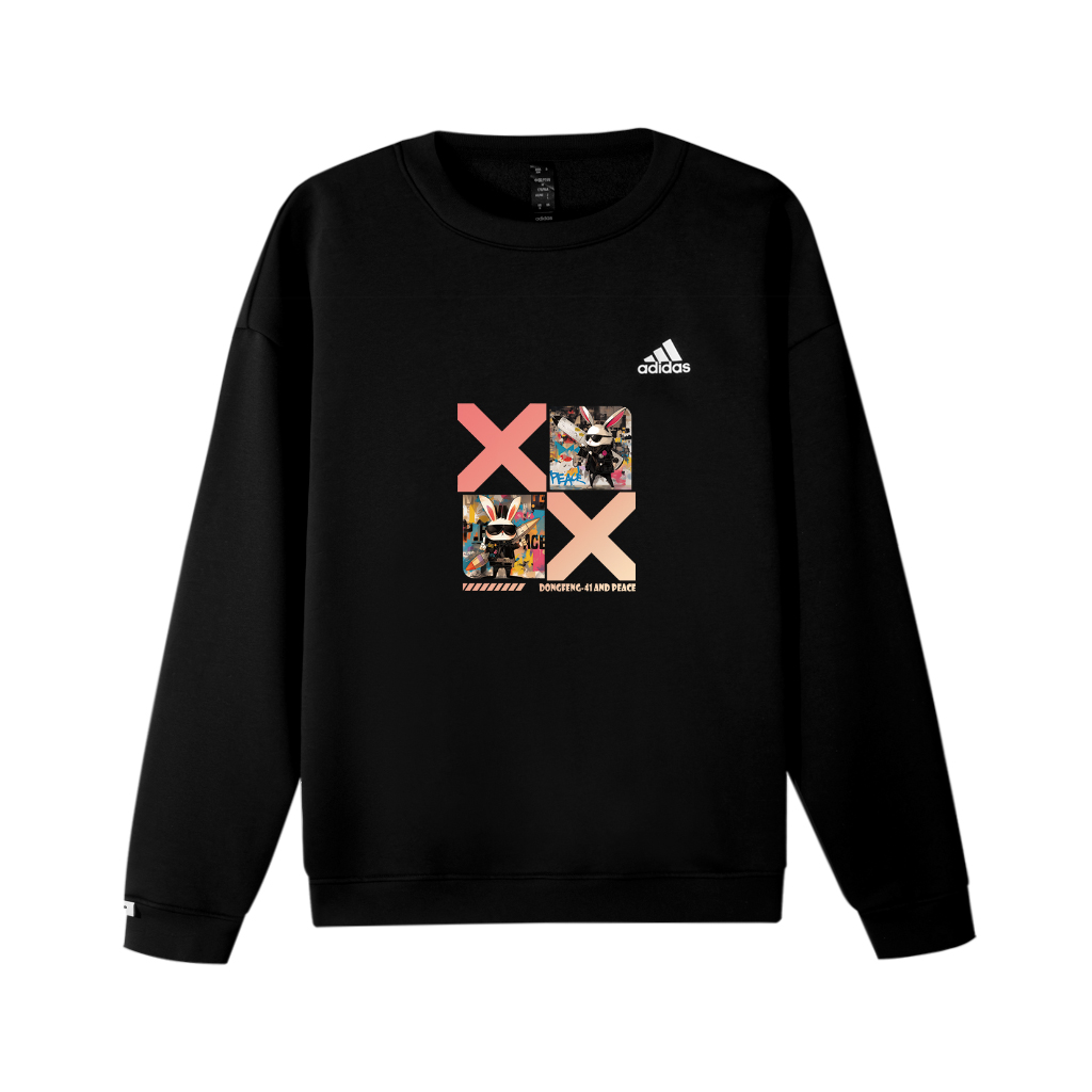 Свитшот Unisex с 3 полосками Adidas, черный
Свитшот Unisex с 3 полосками Adidas, черный