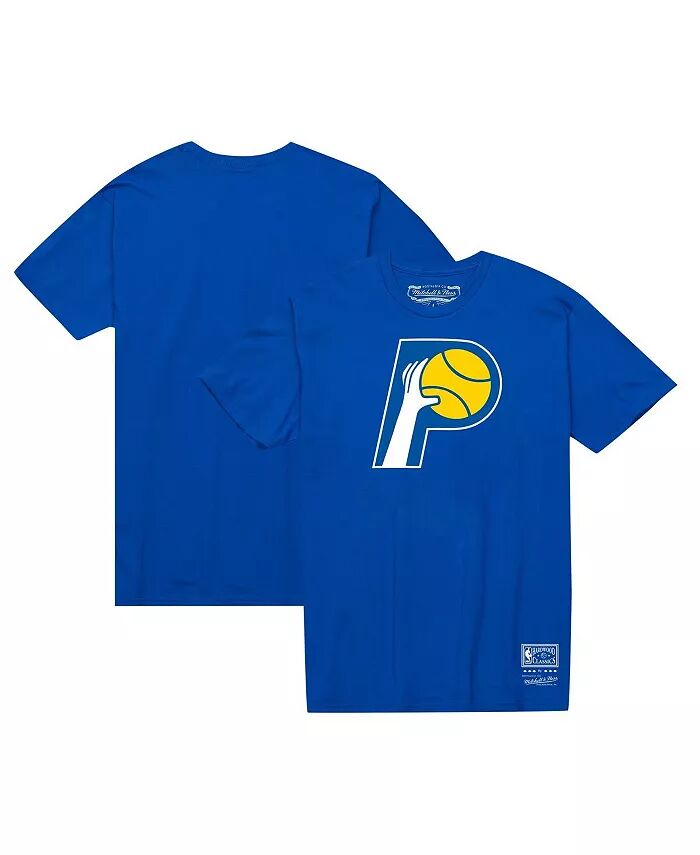 Мужская и женская футболка с логотипом Royal Indiana Pacers Hardwood Classics MVP Throwback Mitchell & Ness
Мужская и женская футболка с логотипом Royal Indiana Pacers Hardwood Classics MVP Throwback Mitchell & Ness