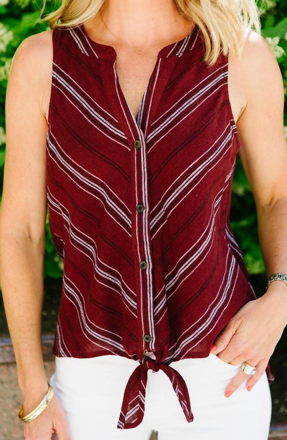 Блузка с завязками спереди Craft Shell в полоску хной Sanctuary, цвет henna stripe
Блузка с завязками спереди Craft Shell в полоску хной Sanctuary, цвет henna stripe