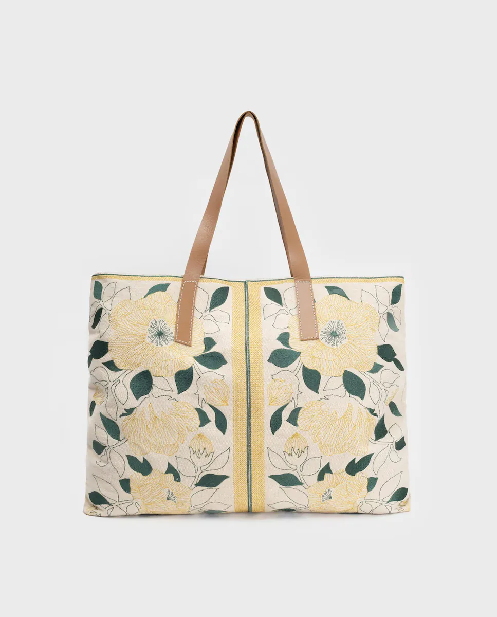 Сумка-шоппер с вышивкой и автоматической застежкой Nice Things, желтый
Сумка-шоппер с вышивкой и автоматической застежкой Nice Things, желтый