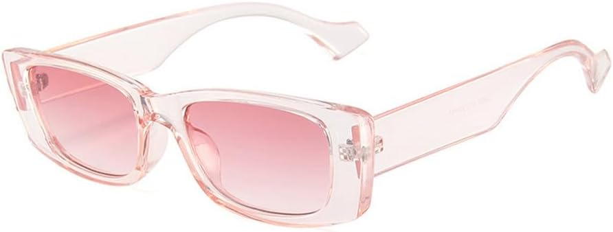 Модные маленькие прямоугольные солнцезащитные очки для женщин в стиле ретро с оправой из геля, солнцезащитные очки для мужчин с защитой от УФ-излучения UV400 TKKTLLT, Clear Pink
Модные маленькие прямоугольные солнцезащитные очки для женщин в стиле ретро с оправой из геля, солнцезащитные очки для мужчин с защитой от УФ-излучения UV400 TKKTLLT, Clear Pink