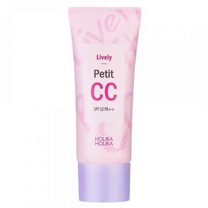 Lively Petit CC Cream SPF32PA++ Тонизирующий крем для лица 30 мл HOLIK Assorted
Lively Petit CC Cream SPF32PA++ Тонизирующий крем для лица 30 мл HOLIK Assorted