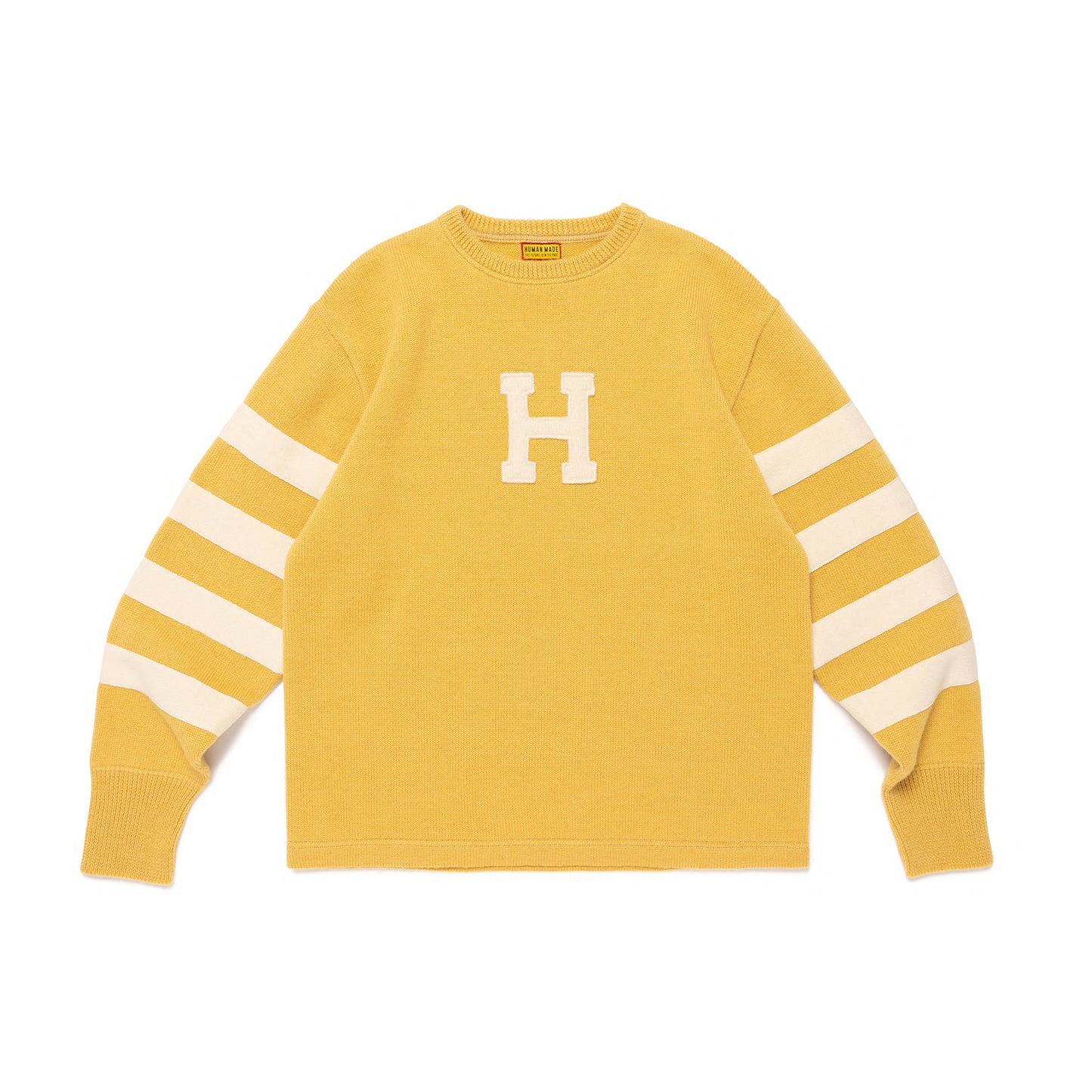 Свитер Fw25 Unisex HUMAN MADE, желтый
Свитер Fw25 Unisex HUMAN MADE, желтый