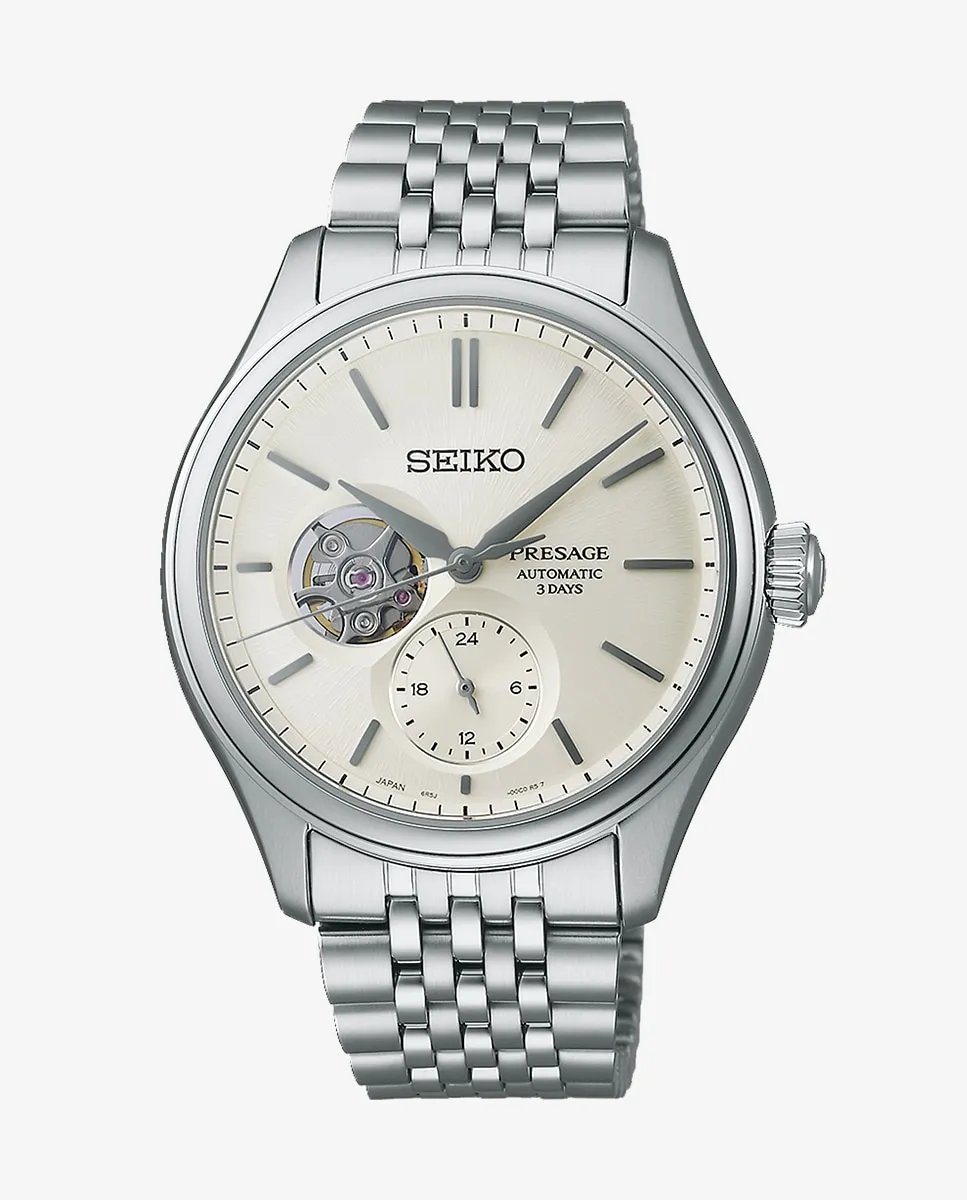 Presage SPB469J1 Автоматические мужские часы из стали с серебряным ремешком Seiko, серебряный
Presage SPB469J1 Автоматические мужские часы из стали с серебряным ремешком Seiko, серебряный