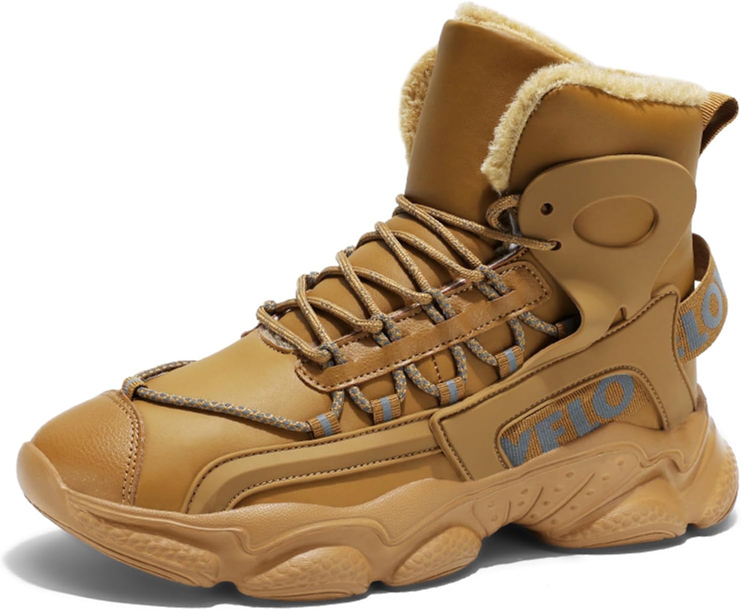 Мужские зимние теплые снежные ботинки, повседневные легкие туристические ботинки с пушистой подкладкой и термоизоляцией Spwagym, коричневый
Мужские зимние теплые снежные ботинки, повседневные легкие туристические ботинки с пушистой подкладкой и термоизоляцией Spwagym, коричневый