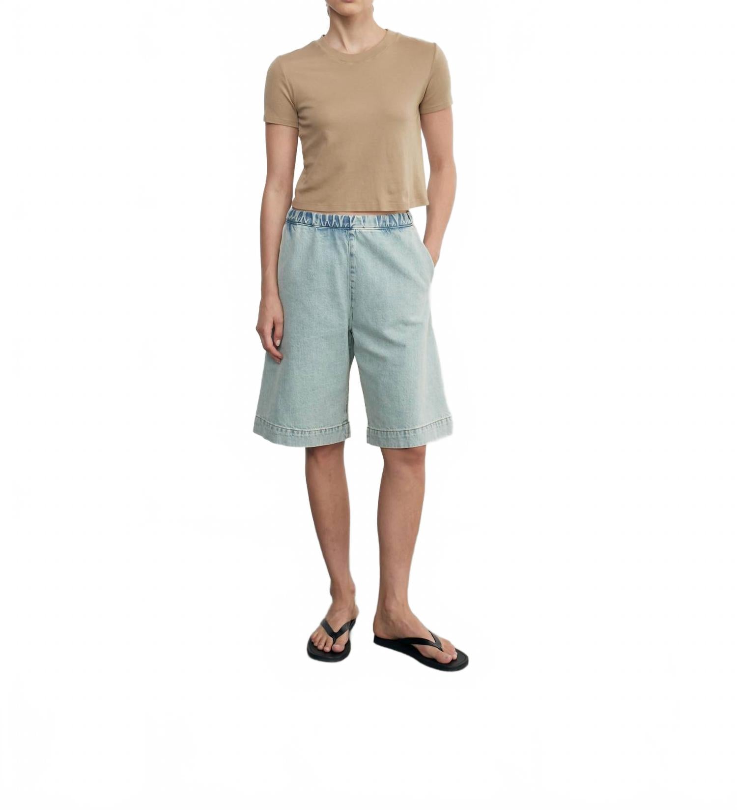 Укороченная футболка Supima Cotton Perfect In Fatigue Enza Costa, Fatigue
Укороченная футболка Supima Cotton Perfect In Fatigue Enza Costa, Fatigue