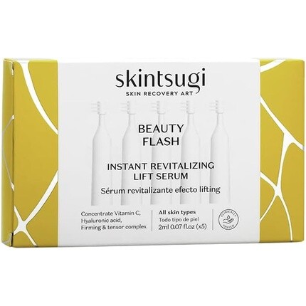 Beauty Flash Восстанавливающая сыворотка с лифтинг-эффектом 5 x 2 мл, Skintsugi
Beauty Flash Восстанавливающая сыворотка с лифтинг-эффектом 5 x 2 мл, Skintsugi