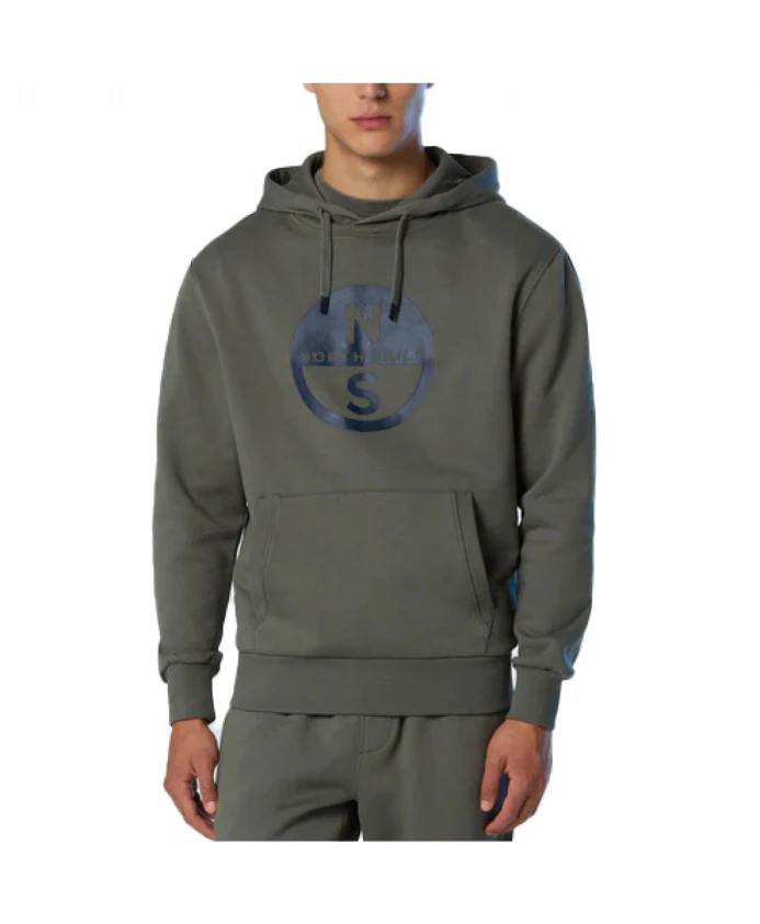 Повседневная толстовка с капюшоном North Sails, серый
Повседневная толстовка с капюшоном North Sails, серый