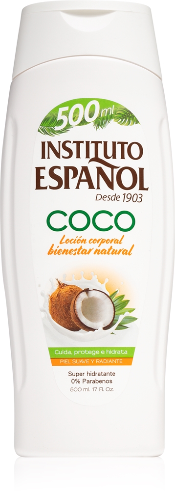 Кокосовый лосьон для тела Instituto Español, 500 мл
Кокосовый лосьон для тела Instituto Español, 500 мл