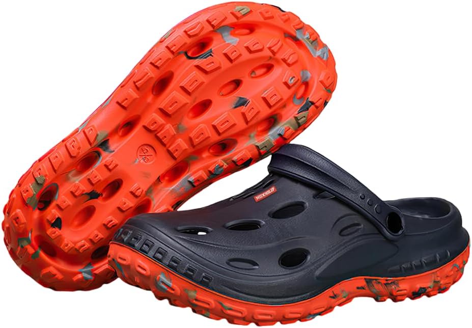 Унисекс сабо с регулируемым размером, легкие цветные дырчатые сабо с мягкой подошвой - максимальный комфорт для сада, пляжа и прогулок на открытом воздухе летом Niddislip, Navycamo
Унисекс сабо с регулируемым размером, легкие цветные дырчатые сабо с мягкой подошвой - максимальный комфорт для сада, пляжа и прогулок на открытом воздухе летом Niddislip, Navycamo